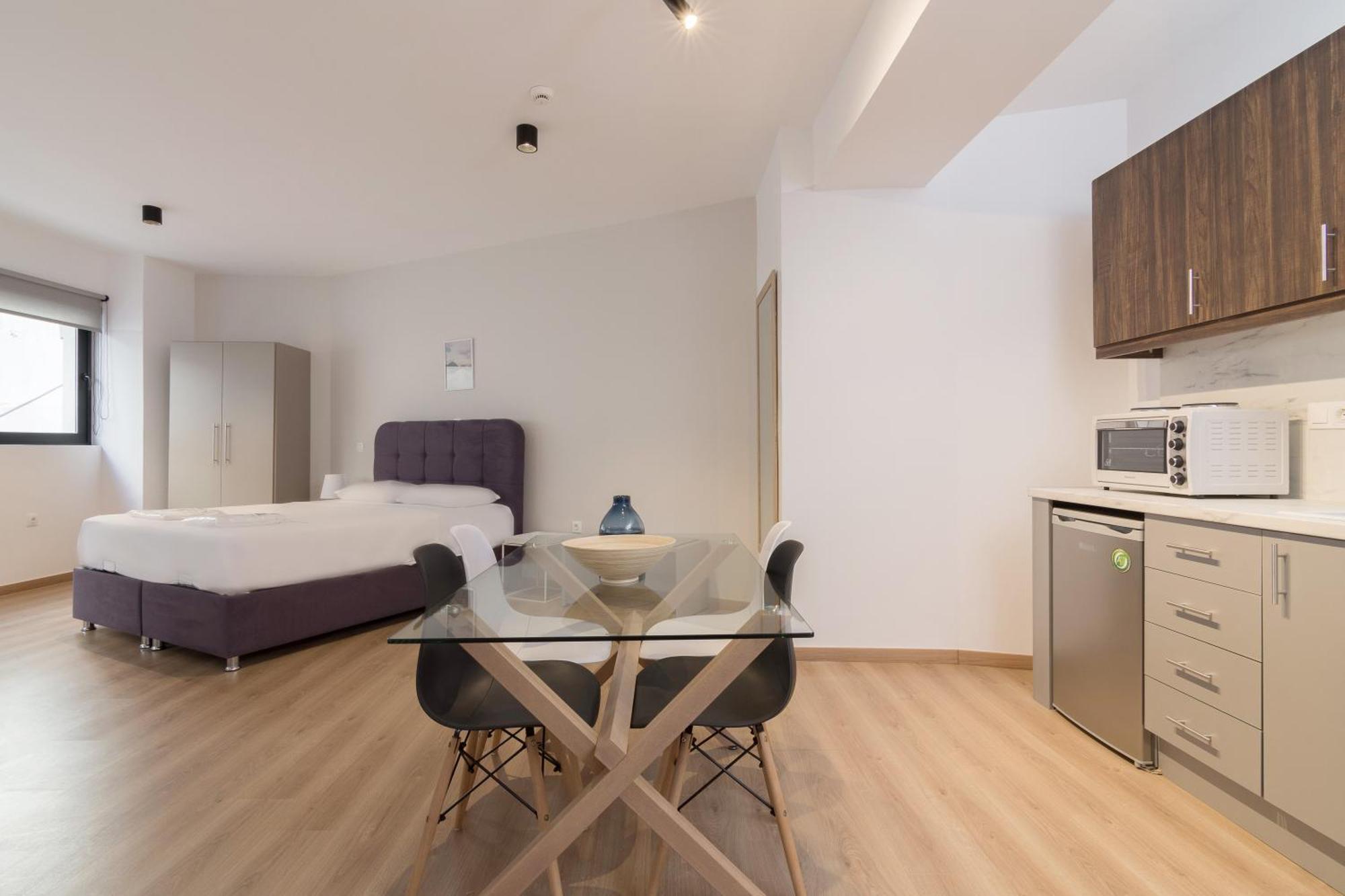 Leochares Lifestyle Apartments - Self Check-In Atene Camera foto